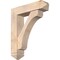Ekena Millwork Legacy Arts and Crafts Smooth Bracket w/ Offset Brace, Douglas Fir, 7 1/2"W x 30"D x 36"H BKT0806X30X36LEC03SDF - alternate 1